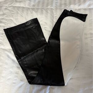 Buckskin Babes Dale’s Denim - Pleather Pants Medium